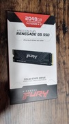 Kingston Fury Renegade G5 2TB NVMe - Promocja
