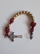 Różaniec - dziesiątka z linki paracord 