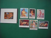 Rumunia 2946-51+bl  87 - malarstwo - akty **