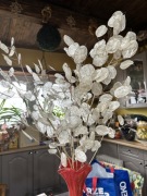 Gałązki srebrnego dolara Lunaria Annua