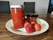 Domowy dżem ze śliwek renklod 335 ml