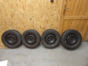 Felgi Stalowe 14" 4x98 Opony Zimowe 165/70/14 Volkswagen 
