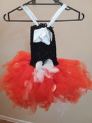 Sukienka biedronka na bal przebierańców 