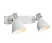 Kinkiet HUSEBY Chrom/Biały 103066 - Markslojd