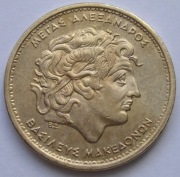 Grecja 100 drachm 1990 - Aleksander Macedoński - 