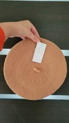 Grace focus fashion beret light camel wełniany nowy