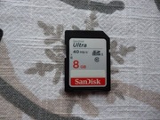 Karta pamięci SDHC SanDisk Ultra 8 GB klasa 10 40MB/s