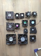Wentylatory komputerowe zestaw 14 szt