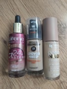 Trzy podkłady Lirene ,Revlon