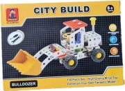 Zestaw Konstrukcyjny Metalowy – Buldożer (City Build)