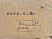 Obejma pazurowa DN100