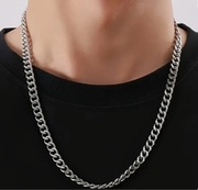 Srebrny Męski ŁAŃCUSZEK KUBAŃSKI Na Szyję