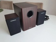 Głośniki drewniane MODECOM 2.1