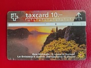 SZWAJCARIA karta telefoniczna 1 szt.