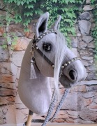 Konik Hobby Horse, siwek ,  wielkość A3  - Zestaw