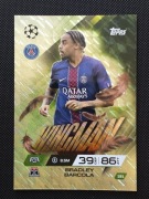 Match Attax EXTRA 2025/26 BRADLEY BARCOLA nr.191 ( PSG ) WINGMAN 