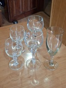 Kieliszki do wina szampana