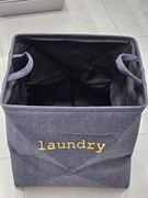 WOREK POJEMNIK KOSZ ŁAZIENKOWY ORGANIZER NA PRANIE BIELIZNĘ ZABAWKI XXL 57L