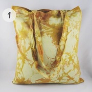 Tie-dye torba bawełniana boho hippie unikat