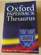Oxford Thesaurus paperback