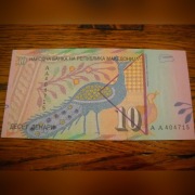 *** 10 DENARÓW MACEDONIA  PREZENT STAN UNC ! ***