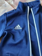 Adidas bluza dziecięca poliester niebieski rozmiar 128