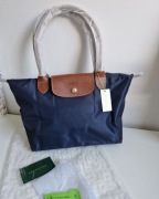 GRANATOWA torebka LONGCHAMP roz M