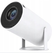 Projektor LED HY 300 PRO biały Android IOS WiFi HDMI 4K 130" Kino Domowe