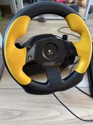 Kierownica Logitech Wingman Formula GP z pedałami kolor żółty