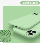 Etui zielone-oliwkowe na telefon iPhone 12