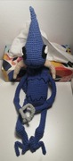 Maskotka Kurvinox na szydełku handmade