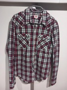 Koszula w kratkę Levis długi rękaw M