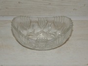 ŻARDINIERA SZKŁO KRYSZTAŁOWE TULIPANY HUTA SZKŁA HORTENSJA 