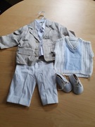 Zestaw Chrzest Chrzciny chłopięcy rozm. 68cm