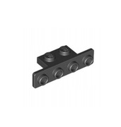 LEGO 2436 Czarna płytka 1x2 - 1x4 4282746 3 szt