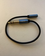 Kabel aux wtyk jack 6,3 stereo - gniazdo jack 3,5