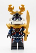 LEGO Ninjago Samurai X njo0390 pełna zbroja złota szabla figurka