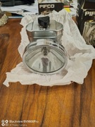 Piękna powojenna lampa rowerowa w super stanie, unikat.