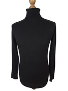 Golf JACK & JONES czarny XS/S unisex klasyczny basic smart casual