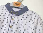 Koszulka polo marynarska t-shirt 4-5 lat NOWA !00% bawełna Matalan