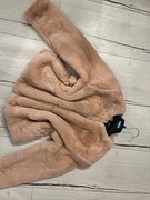 Tom&Rose kurtka sztuczne futro pudrowy róż j. nowe rozm. L