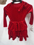 Cudna sukienka święta Boże Narodzenie hit r. 134/140