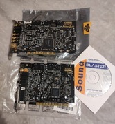 Karty muzyczne Soundblaster Audigy 2 ZS (SB0350) oraz Live 5.1 (SB0060)