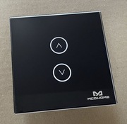 MCOHome MH-C421 sterownik rolet dotykowy, Shutter Z-Wave, Czarny