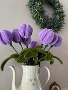 Kwiaty z drucików kreatywnych. Urodziny,imieniny,Dzień Mamy, 18-tka,prezent