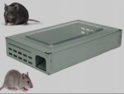 Myszołapka metalowa pułapka na mysz gryzonie 