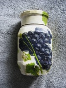 Słoik po kawie – ręcznie zdobiony,decoupage prezent