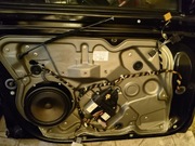 Mechanizm podnoszenia szyby lewy przód skoda octavia 2