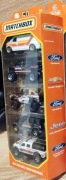 Matchbox 4x4 Ford Panel, Branco, Duty/ Chevrolet Chevy/ Jeep Wrangler -NOWE