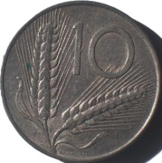 OWIES - 10 lire z 1977 roku Włochy - OBEJRZYJ MOJĄ OFERTĘ